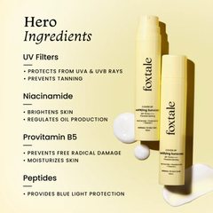 Foxtale SPF 70 PA++++ Mattifying Sunscreen