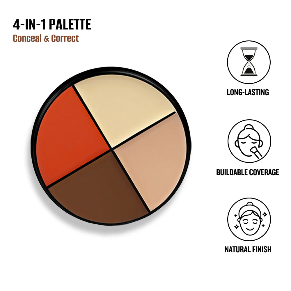 Forever52 4 Color Concealer Wheel