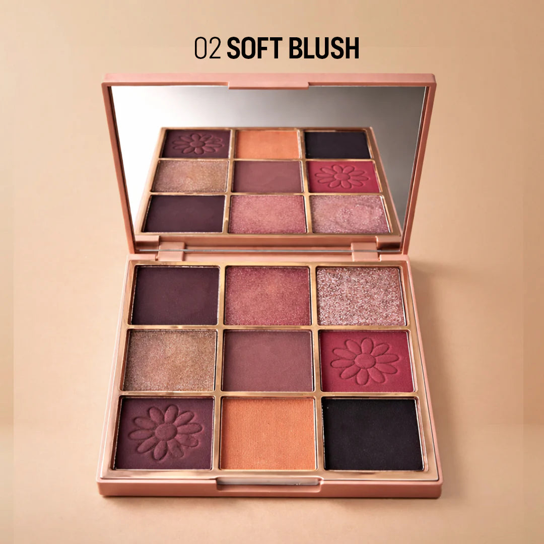 Flicka 09 Colors Eyeshadow Palette