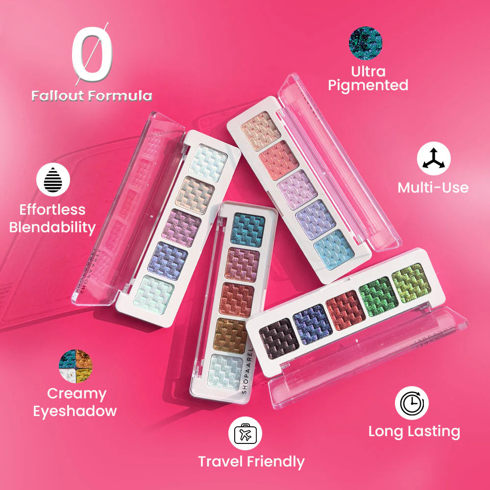 Shopaarel Sparkle 5 Color Eyeshadow Palette