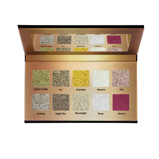 Forever52 10 Color Metallic Eyeshadow Palette