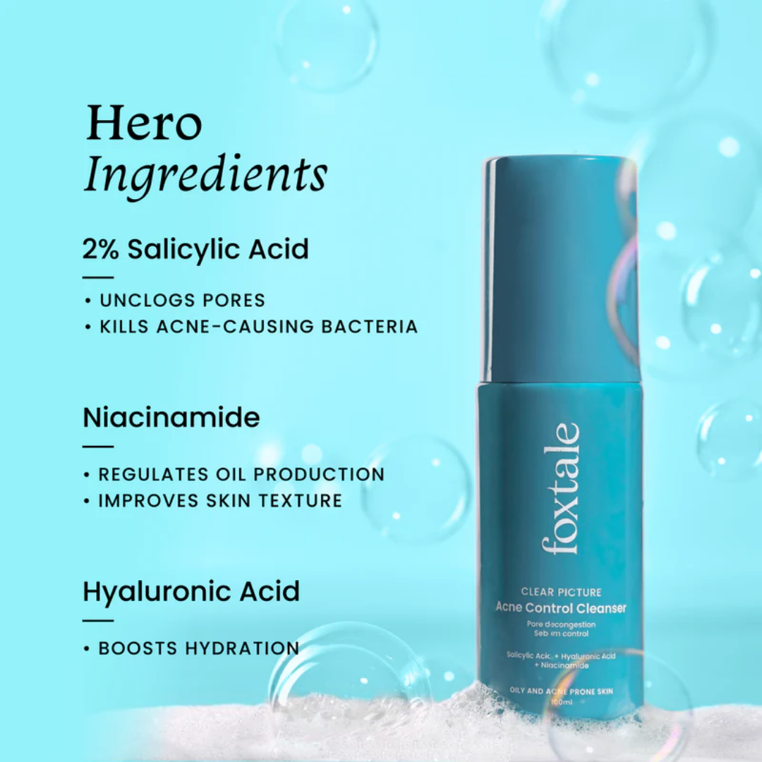 Foxtale Acne Control Cleanser