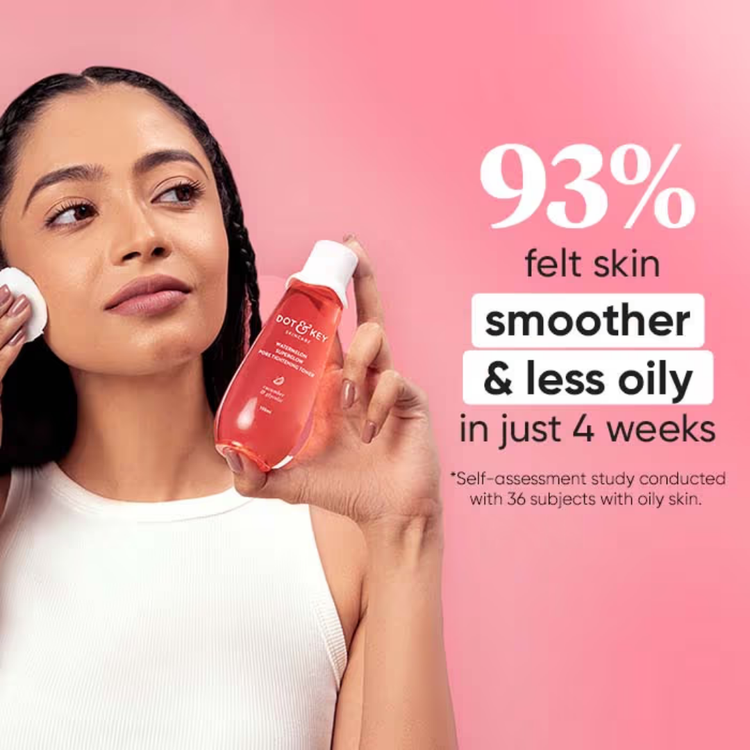 Dot & Key Watermelon & Glycolic Super Glow Pore Tightening Toner For Uneven Skintone