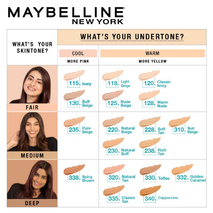 MAYBELLINE - FIT ME FOUNDATION