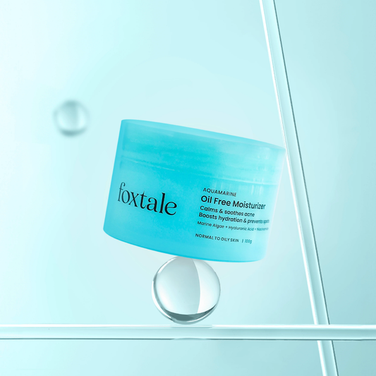 Foxtale Aquamarine Oil Free Hydrating Moisturiser