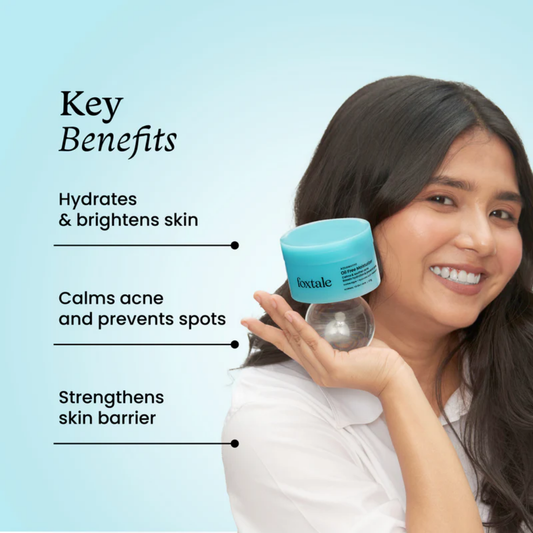 Foxtale Aquamarine Oil Free Hydrating Moisturiser