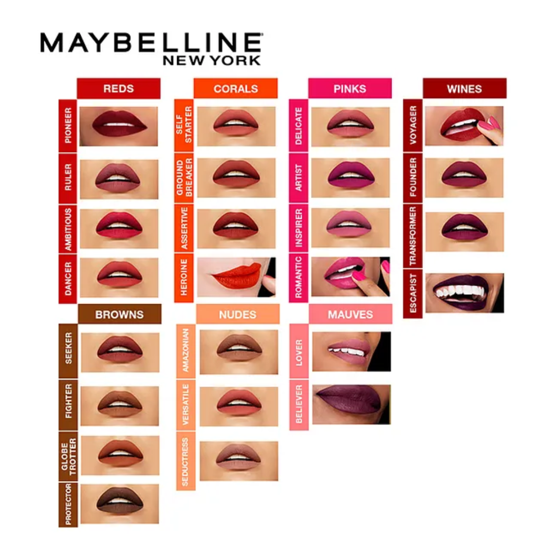 MAYBELLINE - SUPERSTAY MATT INK LIQUID LIPSTICK