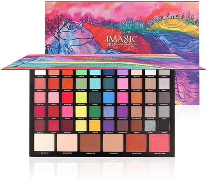 COSLUXE IMAGIC COSMETIC 56-COLOR EYESHADOW PALETTE