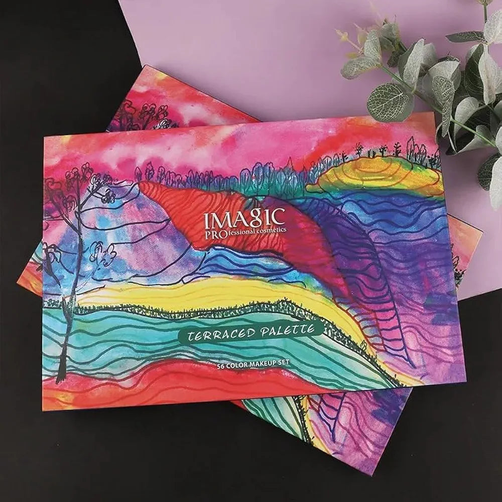 COSLUXE IMAGIC COSMETIC 56-COLOR EYESHADOW PALETTE