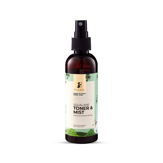Pilgrim Squalane Toner & Mist for Glowing Skin Oily Acne Prone Dry Skin