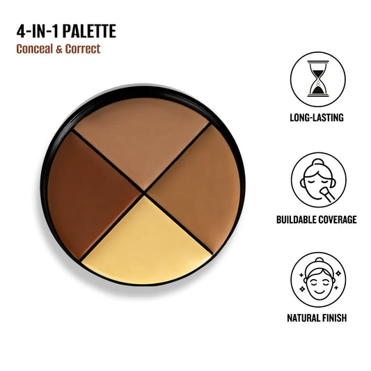 Forever52 4 Color Concealer Wheel