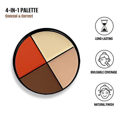 Forever52 4 Color Concealer Wheel