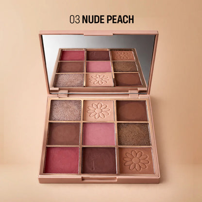 Flicka 09 Colors Eyeshadow Palette