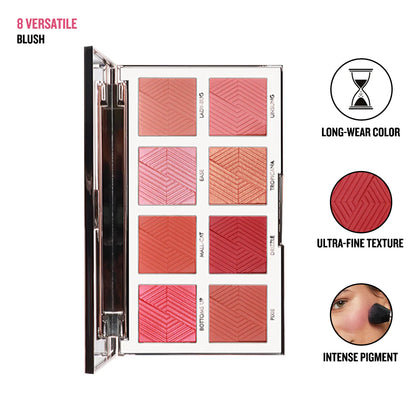 Forever52  Essentials: 8-Color Blush Palette