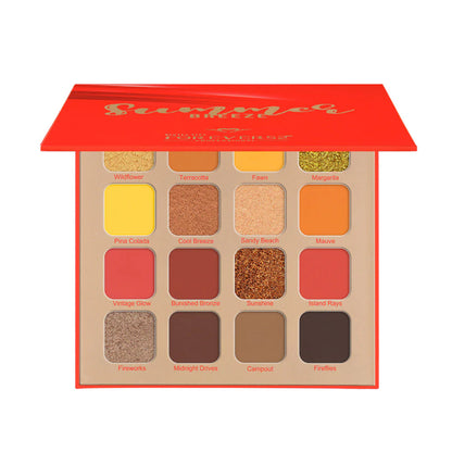 Forever52 Breeze 16 Color Eyeshadow Palette.