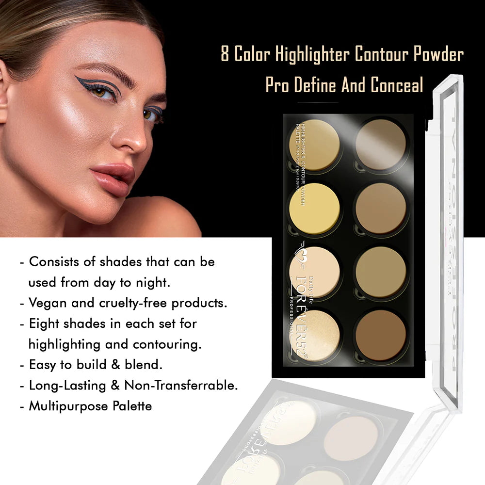 Forever528 Color Highlighter Contour Powder Pro Define And Conceal