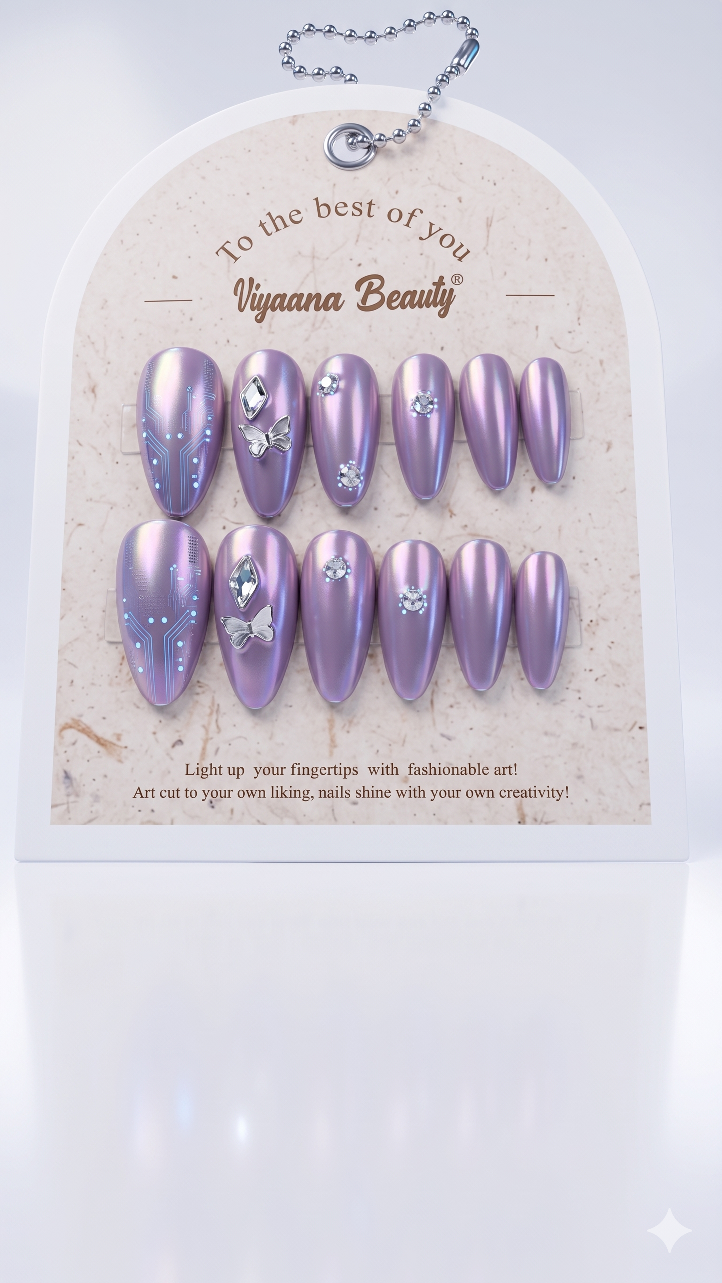 Beauty press-on nails