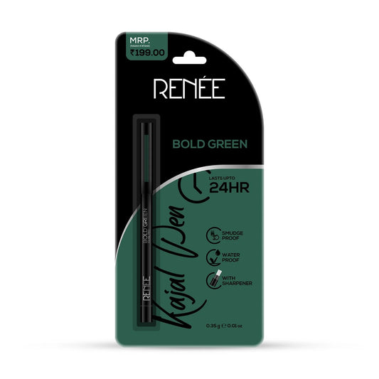 RENEE Bold Green Kajal Pen
