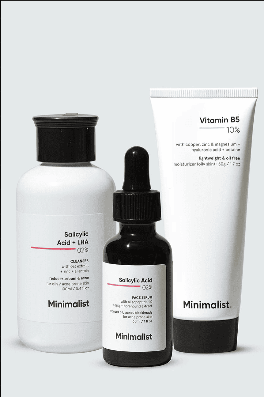 Minimalist Anti-Acne Skin Care Kit