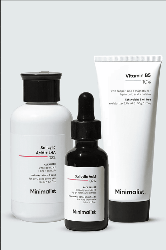 Minimalist Anti-Acne Skin Care Kit