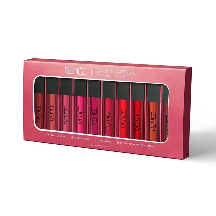 RENEE Stay Forever Matte Liquid Lipsticks Combo