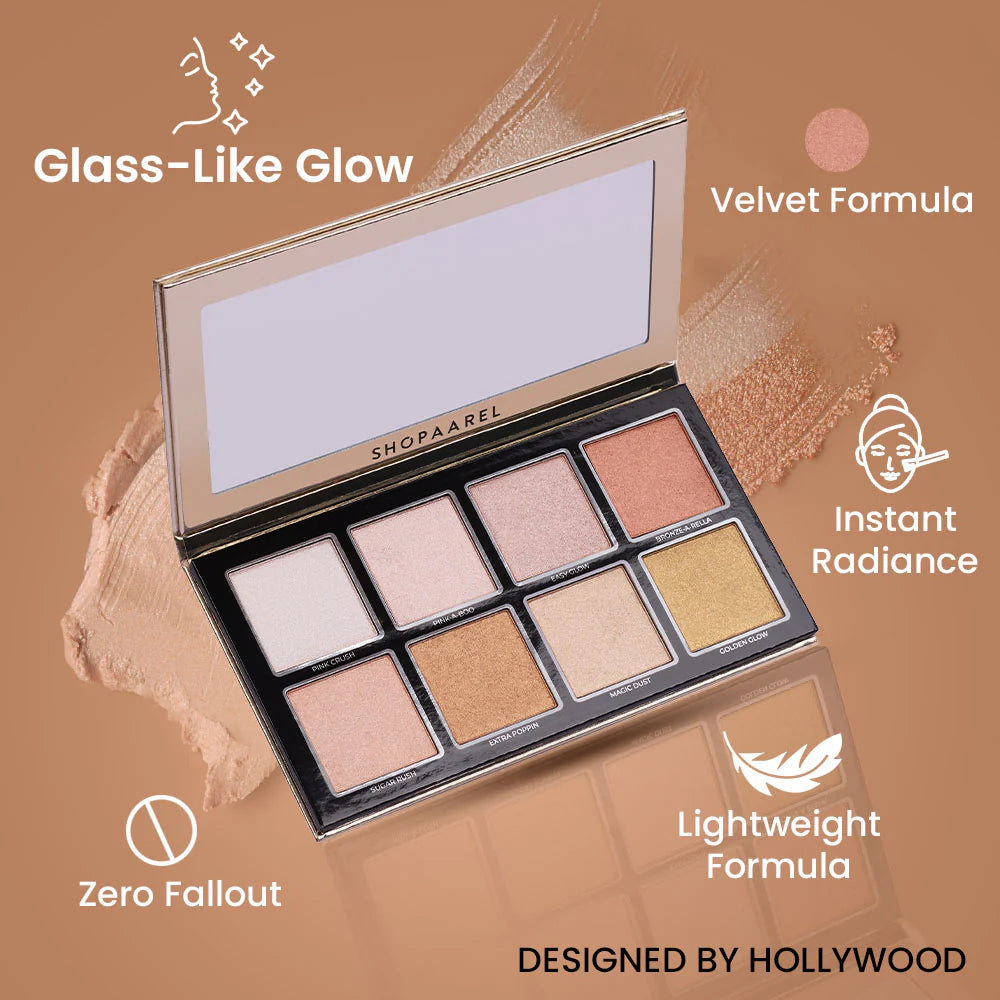 Shopaarel Studio Glow Highlighter Palette