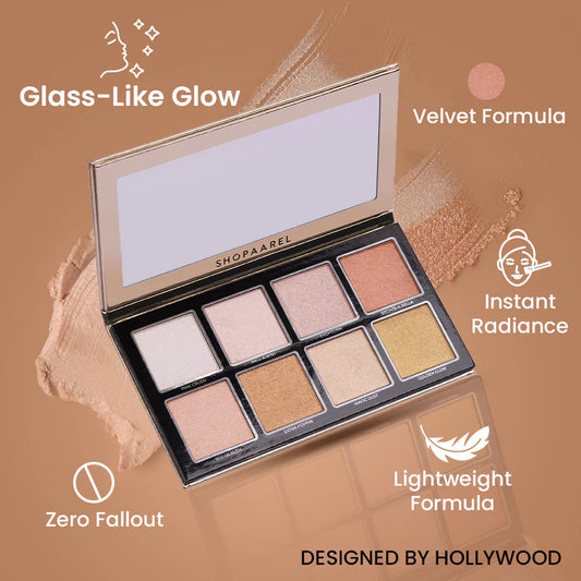Shopaarel Studio Glow Highlighter Palette
