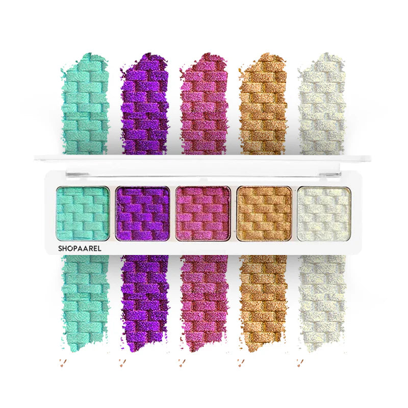 Shopaarel Sparkle 5 Color Eyeshadow Palette