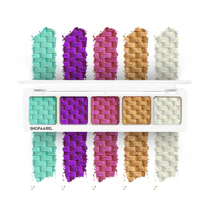 Shopaarel Sparkle 5 Color Eyeshadow Palette