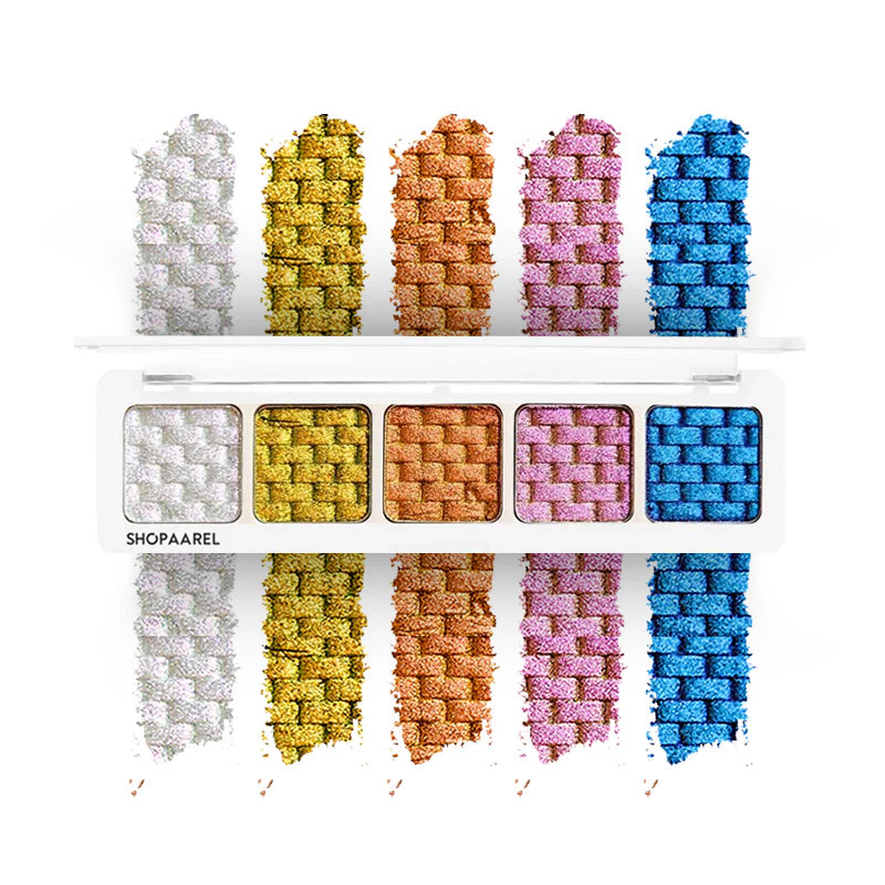 Shopaarel Sparkle 5 Color Eyeshadow Palette