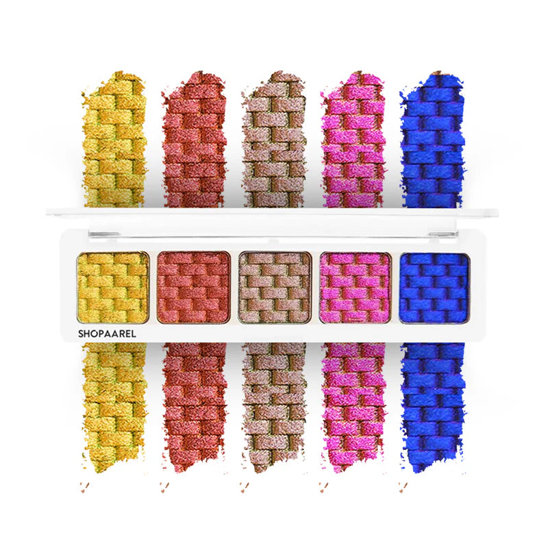 Shopaarel Sparkle 5 Color Eyeshadow Palette