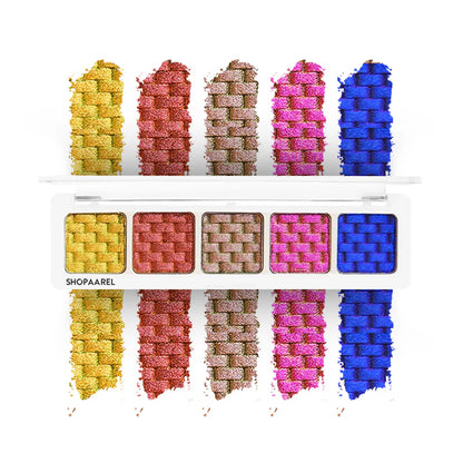 Shopaarel Sparkle 5 Color Eyeshadow Palette
