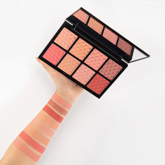 PAC Spotlight Blusher Palette X8 (5.6 gm)