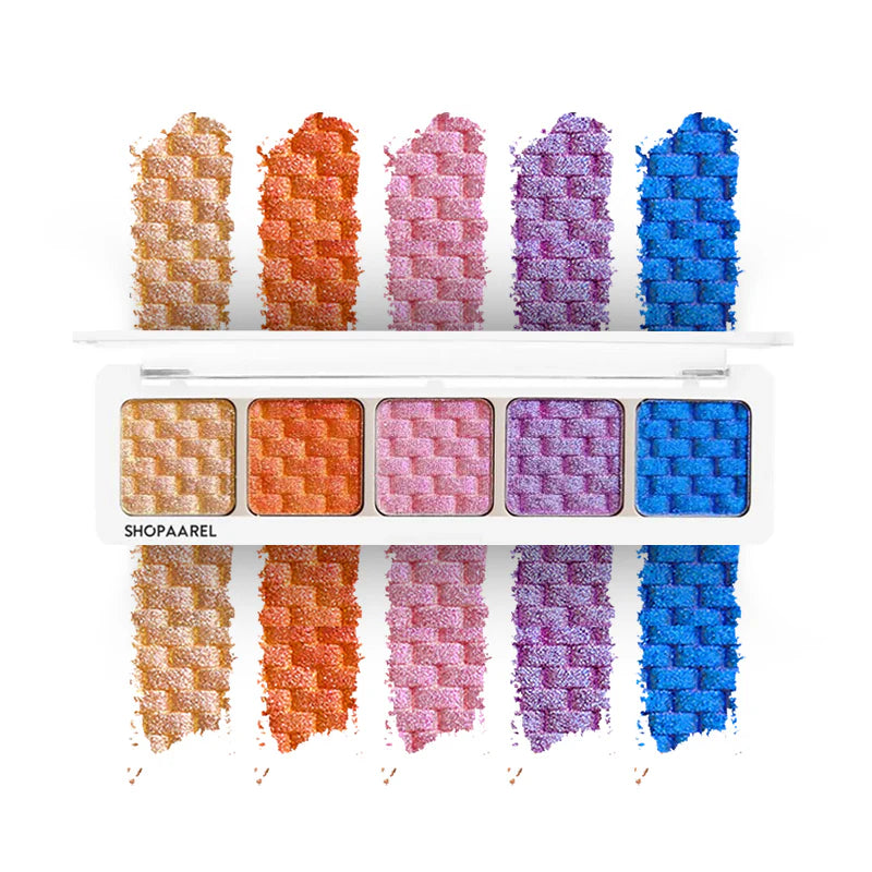 Shopaarel Sparkle 5 Color Eyeshadow Palette