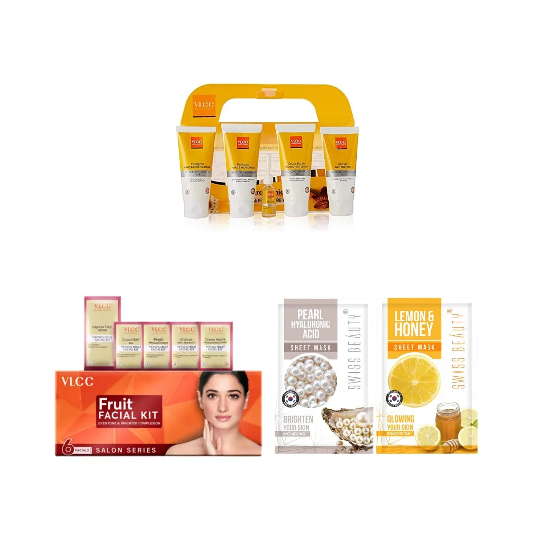 VLCC MENICURE PEDICURE KIT WITH FACE MASK