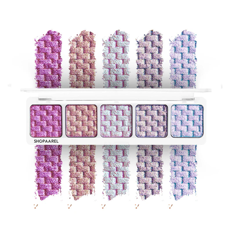 Shopaarel Sparkle 5 Color Eyeshadow Palette