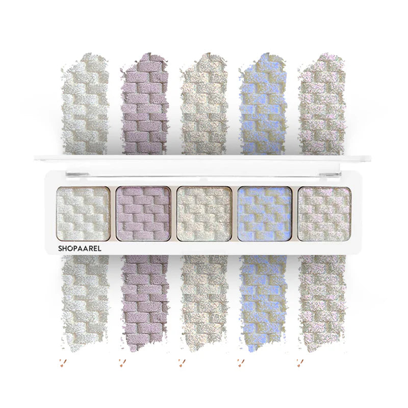 Shopaarel Sparkle 5 Color Eyeshadow Palette
